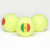 Balles De Tennis Drapeau du Sénégal (Multiple)