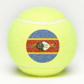 Balles De Tennis drapeau du Swaziland (Dos)