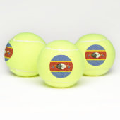 Balles De Tennis drapeau du Swaziland (Multiple)