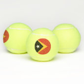 Balles De Tennis Drapeau du Timor oriental (Multiple)