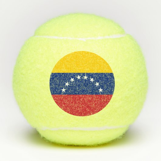 Balles De Tennis Drapeau du Venezuela (Devant)