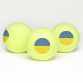 Balles De Tennis Drapeau d'Ukraine (Multiple)