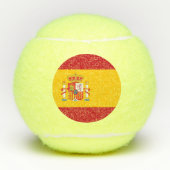 Balles De Tennis Drapeau espagnol (Devant)
