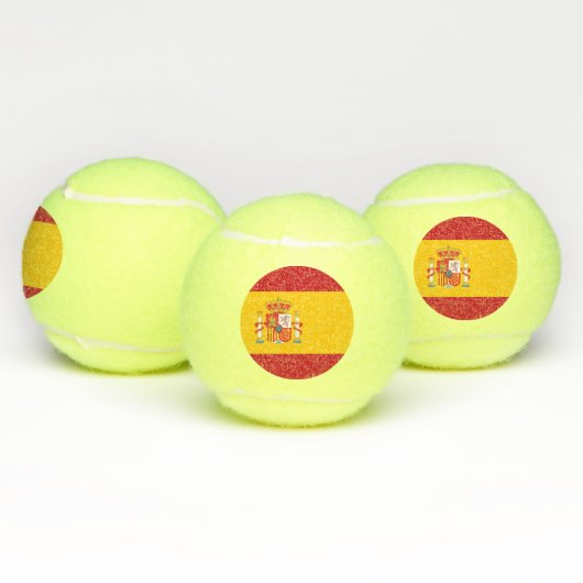 Balles De Tennis Drapeau espagnol (Multiple)