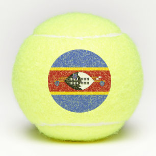Balles De Tennis Drapeau Eswatini