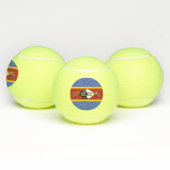 Balles De Tennis Drapeau Eswatini (Multiple)