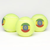 Balles De Tennis Drapeau éthiopien (Multiple)