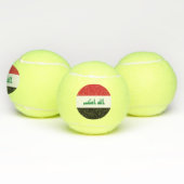 Balles De Tennis Drapeau Iraq (Multiple)
