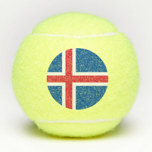 Balles De Tennis Drapeau Islande