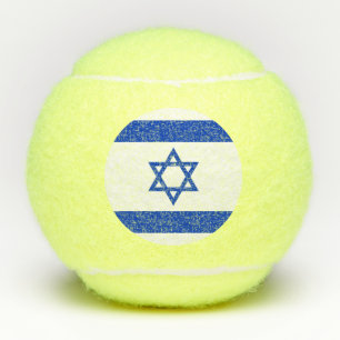 Balles De Tennis Drapeau Israël