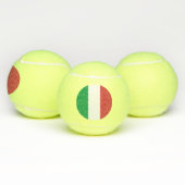 Balles De Tennis Drapeau Italie (Multiple)