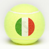 Balles De Tennis Drapeau italien (Dos)