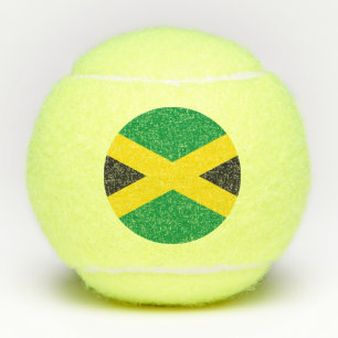 Balles De Tennis Drapeau jamaïcain