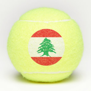 Balles De Tennis Drapeau libanais