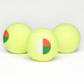 Balles De Tennis Drapeau Madagascar (Multiple)