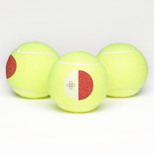 Balles De Tennis Drapeau Malte (Multiple)