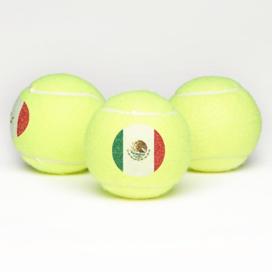 Balles De Tennis Drapeau mexicain - Drapeau mexicain (Multiple)