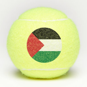 Balles De Tennis Drapeau palestinien