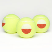 Balles De Tennis Drapeau polonais (Multiple)