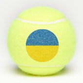 Balles De Tennis Drapeau ukrainien (Dos)