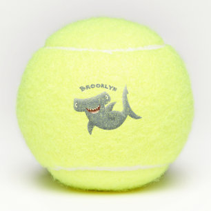 Balles De Tennis Drôle mignon requin marteau dessin animé