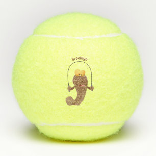 Balles De Tennis Drôle sauter boudskipper poisson dessin animé