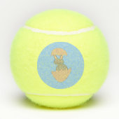 Balles De Tennis Écouter du lapin de l'Oeuf Étrange (Dos)