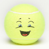 Balles De Tennis Emoji comique (Dos)