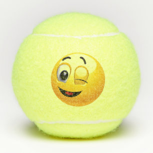 Balles De Tennis Emoji Winking