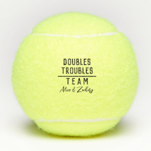 Balles De Tennis Équipe Doubles personnalisée