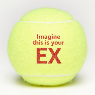 Balles De Tennis Ex-femme drôle
