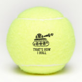 Balles de tennis faites sur commande avec le logo (Devant)