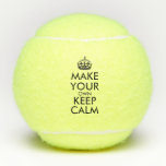 Balles De Tennis Faites votre propre calme - affiche noire<br><div class="desc">Bonjour et bienvenue, créez et customisez votre propre design "garder le calme" pour celui-ci est unique! Remplacez les mots "faites votre propre calme" par le mot de votre choix et choisissez la couleur que vous voulez! Vous pouvez imaginer et tout faire ! ! ex : "garder calme et continuer" "garder...</div>
