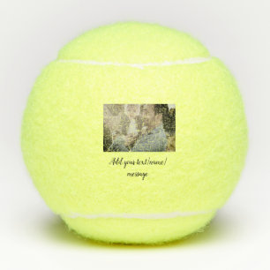 Balles De Tennis fête des pères son père papa ajouter un texte phot