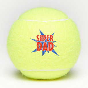 Balles De Tennis Fête des pères Super Papa