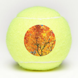 Balles De Tennis Feuille orange