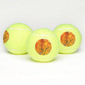 Balles De Tennis Feuille orange (Multiple)