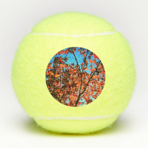Balles De Tennis Feuilles d'automne