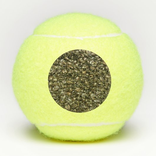 Balles De Tennis Fèves de café (Devant)