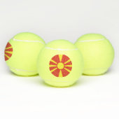 Balles De Tennis Flag de Macedonia (Multiple)