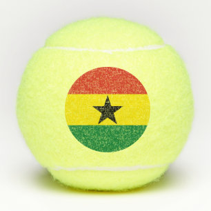 Balles De Tennis Flag du Ghana