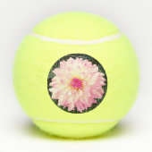 Balles De Tennis Fleurs roses (Dos)