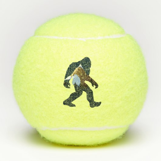 Balles De Tennis Forêt de nuit Bigfoot (Devant)