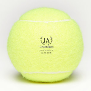 Balles De Tennis garçon d'honneur enterrement de vie de jeune fille