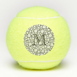 Balles De Tennis Gemstones Tennis Ball Glam Initial Bling Diamants