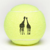 Balles De Tennis Giraffe (Devant)