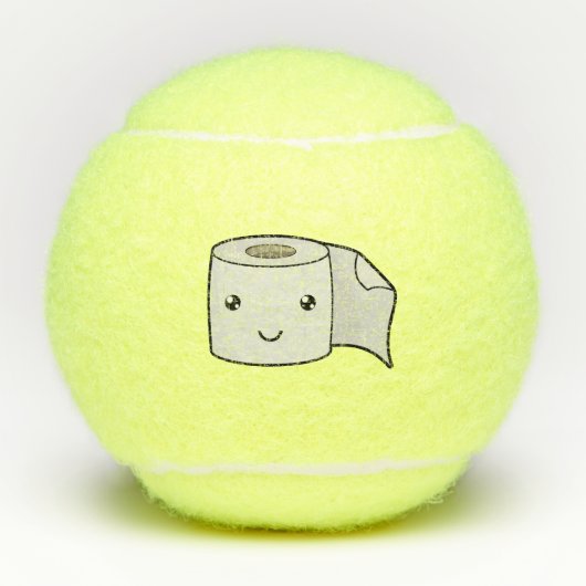 Balles De Tennis Happy Paper (Devant)