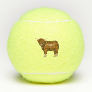 Balles De Tennis Highland cow