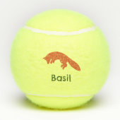 Balles De Tennis Hunting fox tennis ball (Dos)