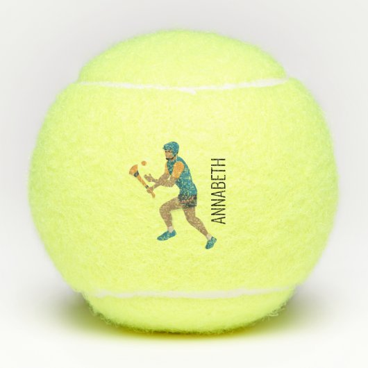 Balles De Tennis Hurler (Devant)